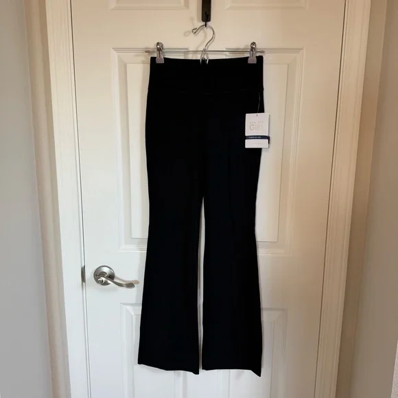 NWT Athleta Girl High Rise Chit Chat Flare Pant, XL/14 - Picture 2 of 8